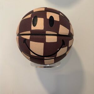 Chinatown market Smiley Face Checkered Basketball